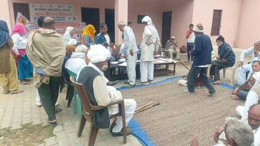 Senior citizens got registered for assistive devices