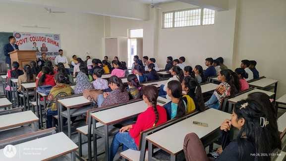 Camp started in Government College Simha
