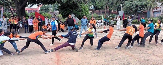 Orange was the winner in Kho-Kho and Orange Riser was the winner in cricket.
