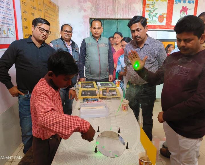 National Science Day: Students showed their talent by making working models of science