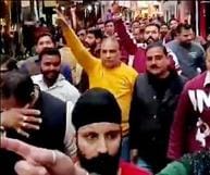 Uproar before the election of the cloth market association