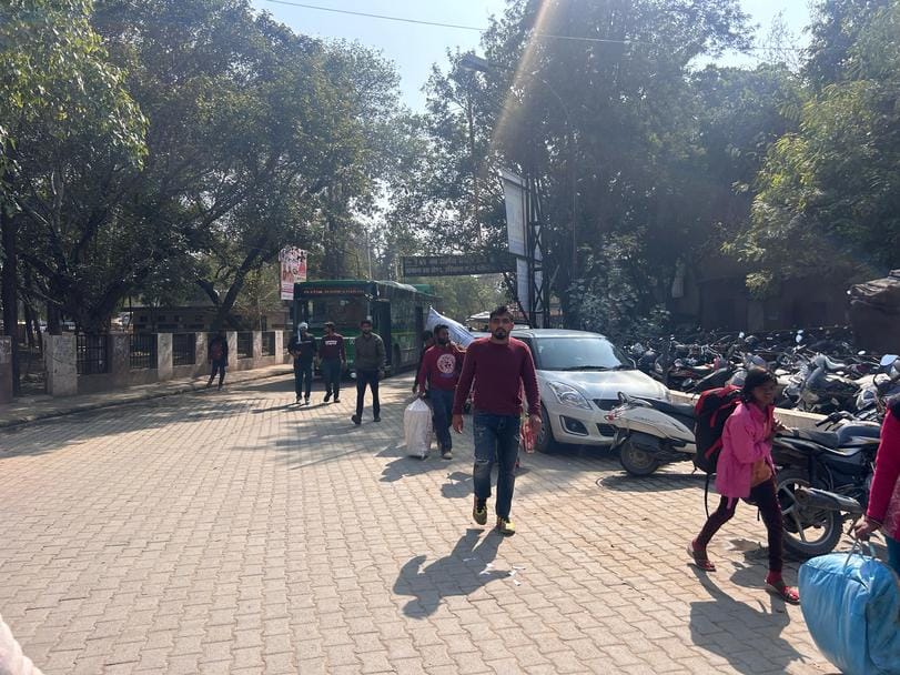 Now city buses will run from gate number one, parking and bus operations affected