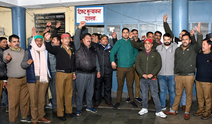 HRTC management should fulfill the demands before March 6: Vinay