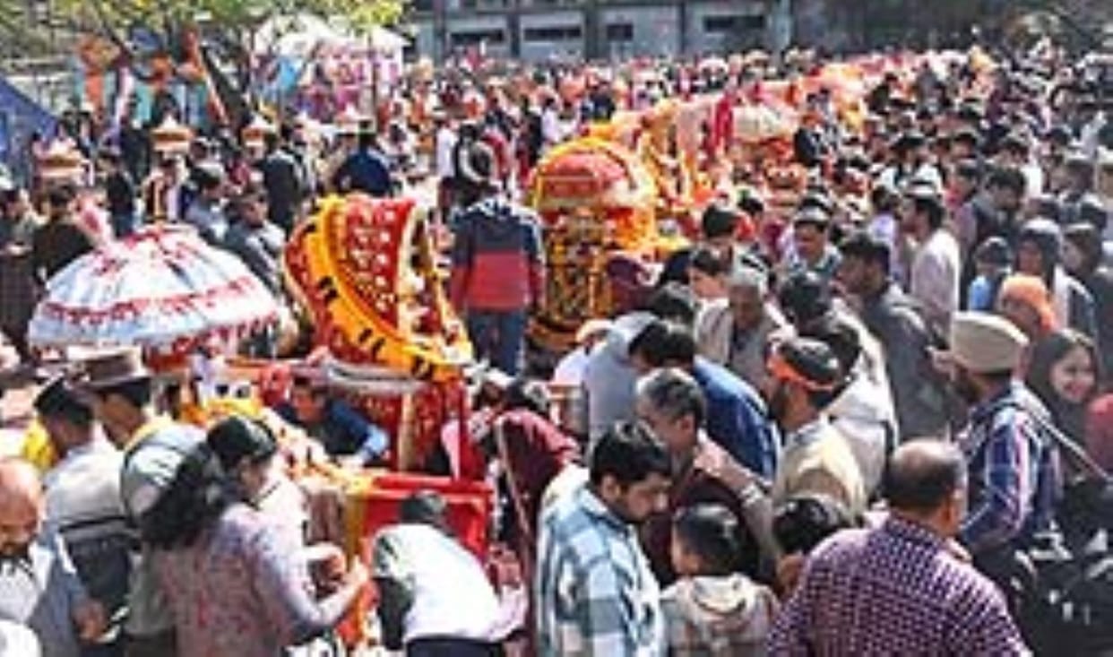 mandi mahashivratri devi devta paddle maidan