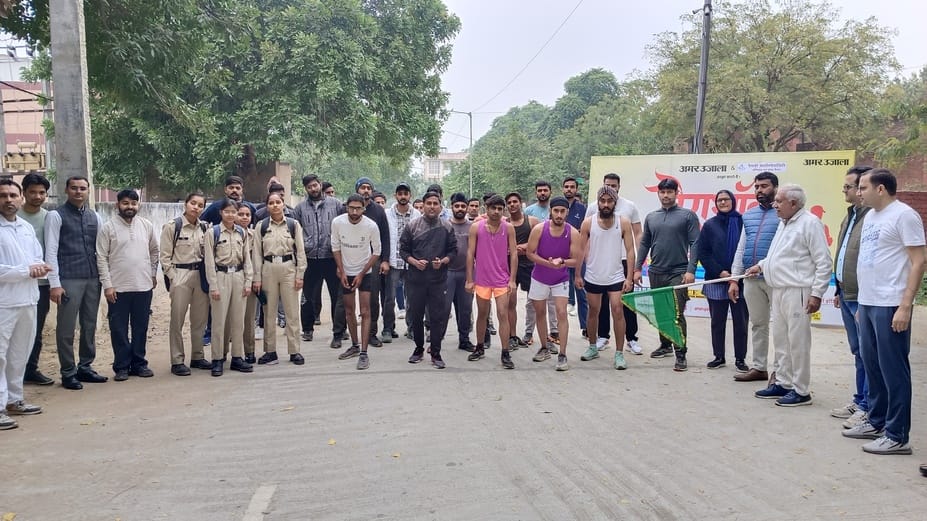 Marathon held for health, Harmanjot won