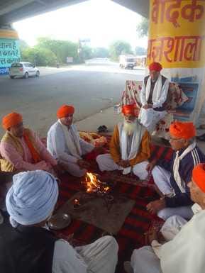 Yagya Havan performed at Maharishi Dayanand Chowk