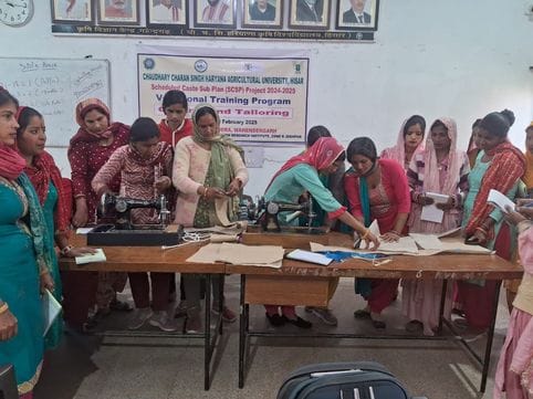Vocational training given to 50 young men and women
