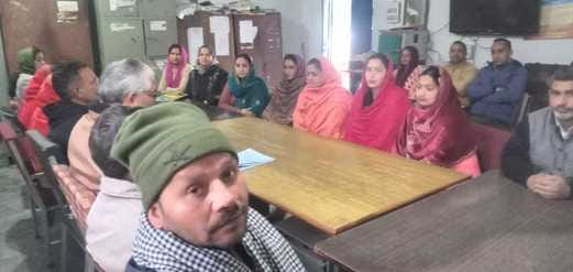 Objection to adjusting the classes of Ghangot School in other schools