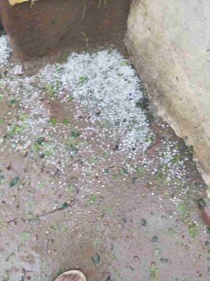 Hailstorm in more than 10 villages