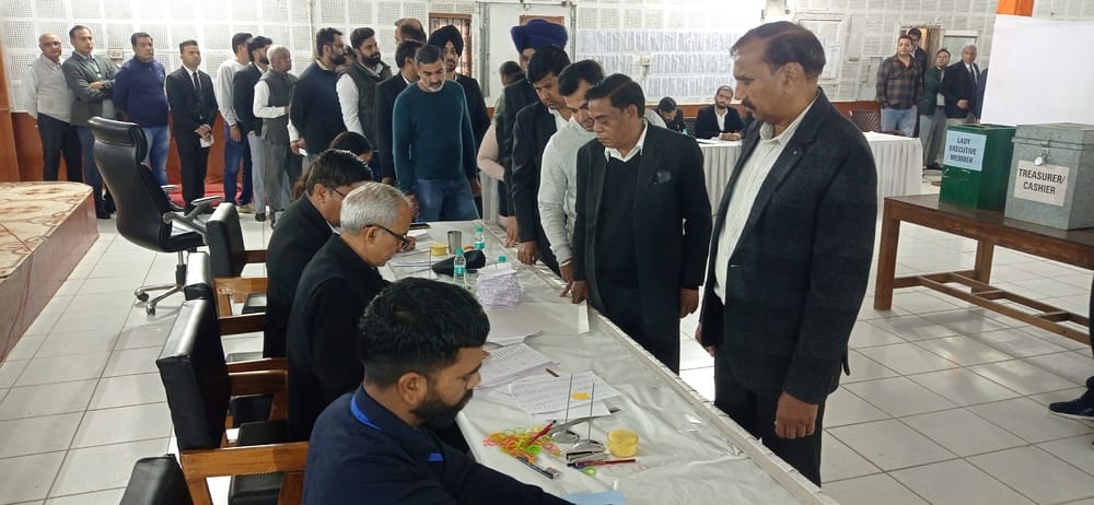 Dharmendra Attri gets District Bar Association crown, wins by 345 votes