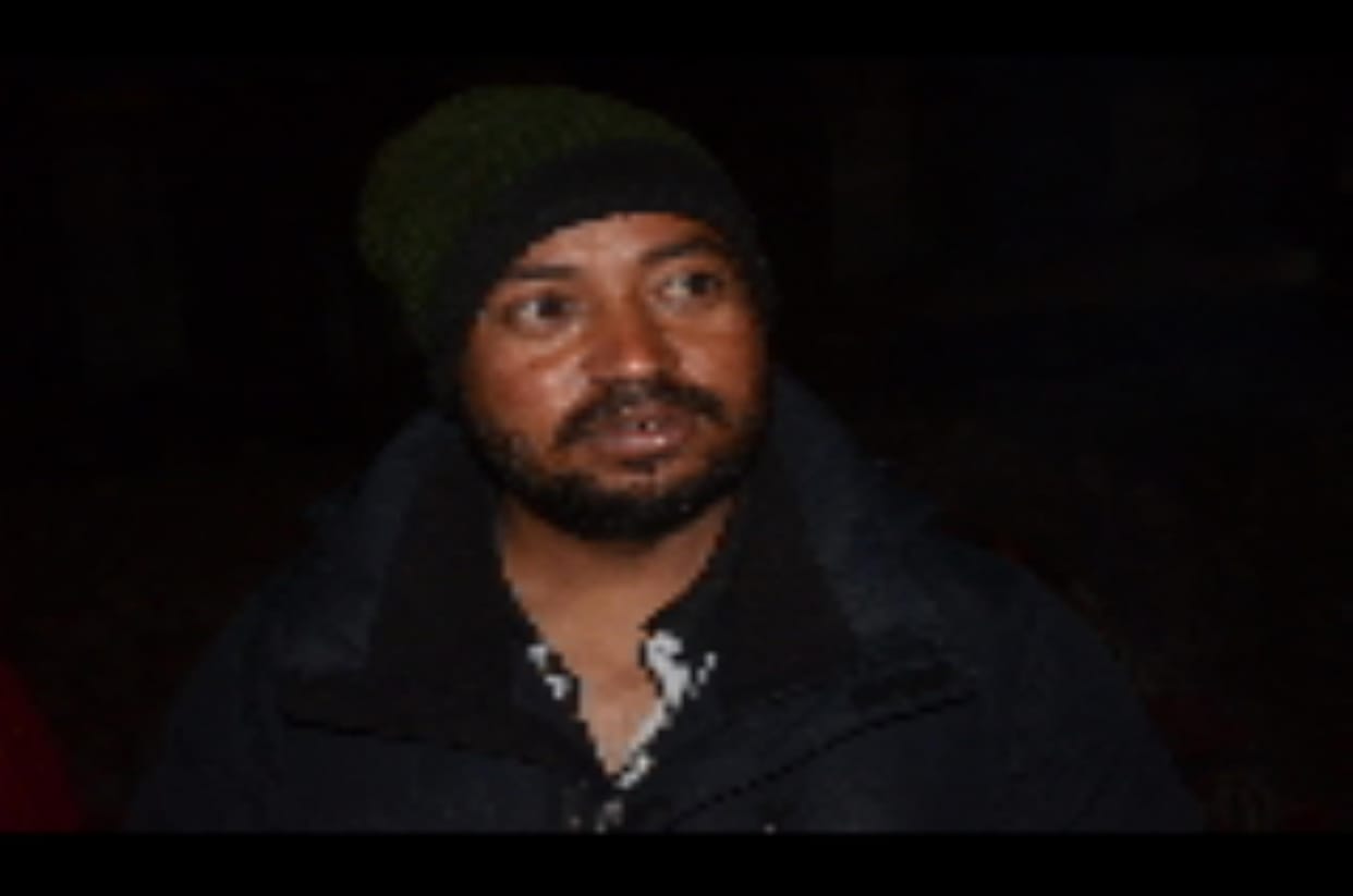 Labourer Caught in Flood in UJJ river