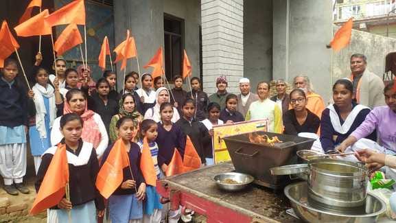 Arya Samaj performed Yagya in tractor-trolley and took out a procession