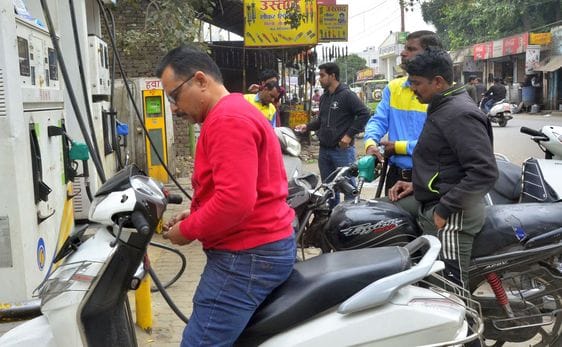 The no helmet, no petrol order turned out to be a hoax