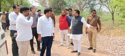 Widening of Sasni-Nanau road