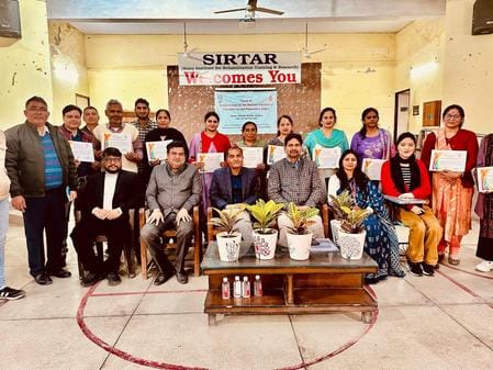 Capacity building program organized on Braille for teaching