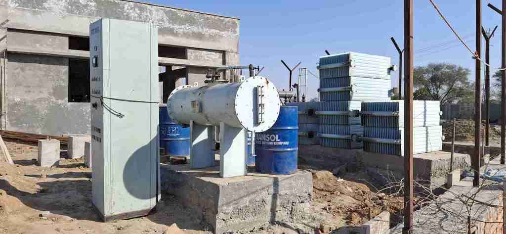 Preparation for summer, wires are being replaced at some places and transformers at some places