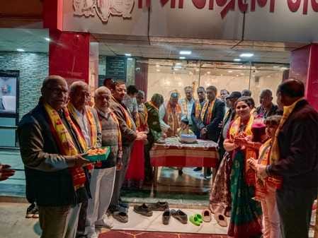 Aarti of Kuldevi Mahalakshmi and Maharaja Agrasen organized