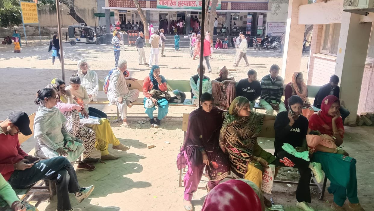 OPD of fever and cold is increasing due to change in weather