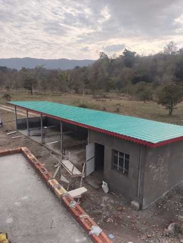 Mokshadham built with mutual cooperation in Hathol Panchayat
