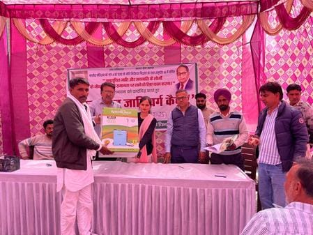 Battery operated spider pumps were installed to 50 farmers