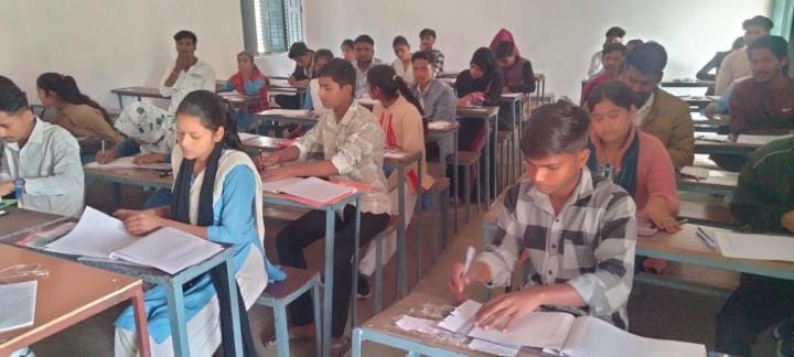 708 students remained absent from UP board exam