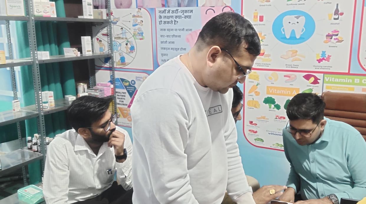 The health department team sealed the clinic run without a degree