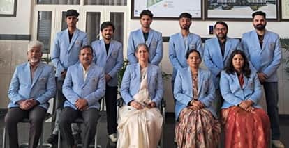 Cblu Team Leaves For Youth Festival - Bhiwani News - Bhiwani News ...
