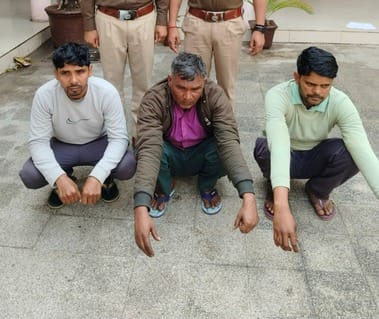 Three accused arrested for stealing cash from school