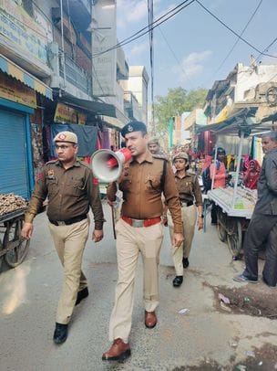 Police took action on the indecent behavior of the salesman which went viral on social media
