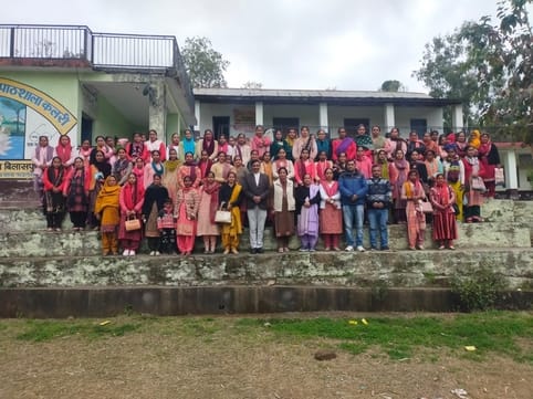 Mothers made aware on physical, intellectual, language and social development of children