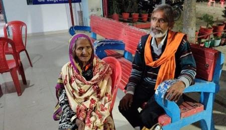 When the officers did not listen, the mother and son reached the Vidhan Sabha with petrol