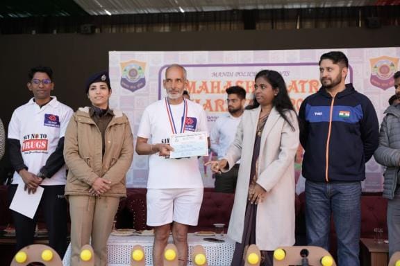 Ramesh Kumar of Balh won the marathon