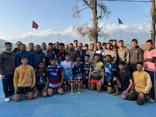 Sunrise Dharamshala won Paraur's Kabaddi tournament