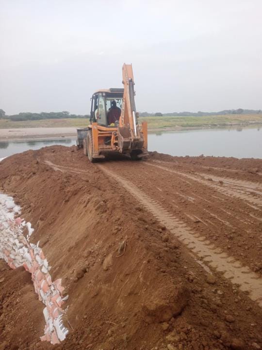 Construction of Naugawan-Andawa pontoon bridge started, people of 50 villages will get convenience