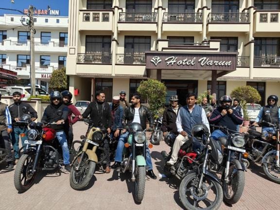 Bike rally took out message to stay away from drugs and avoid mental stress