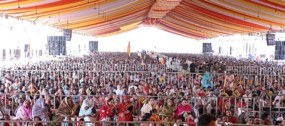 सीहोर। कुबरेश्वर धाम पहुंचे मुख्यमंत्री मोहन यादव