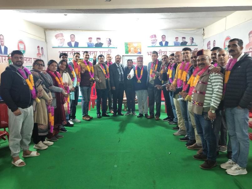 Executive of BJP Mandal Sujanpur and Bamsan declared