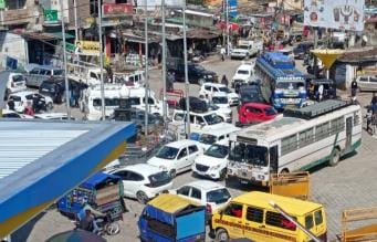 Encroachment at Domel Chowk, pedestrians getting worried