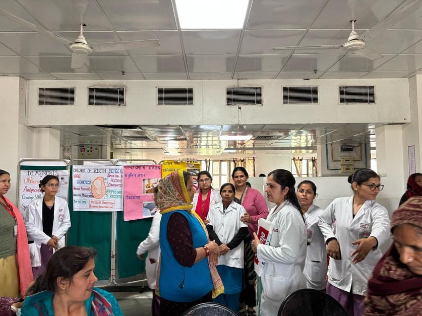 Pregnant women given information about prevention of birth defects