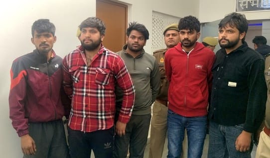 Five interstate arms smugglers arrested, eight pistols recovered