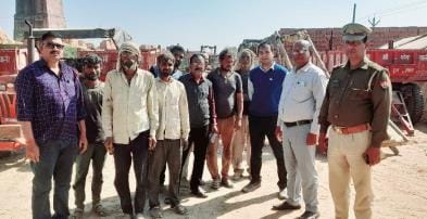 Seven workers freed from the clutches of brick kiln owner