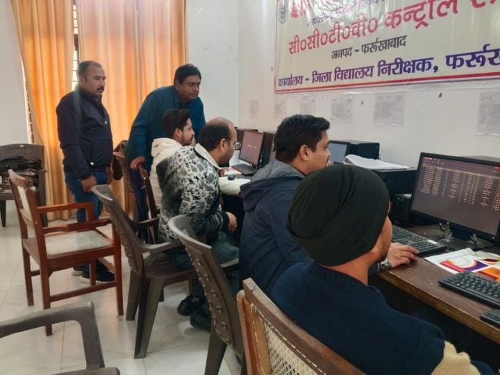 Window found open in Swarajveer Inter College Center in CCTV camera