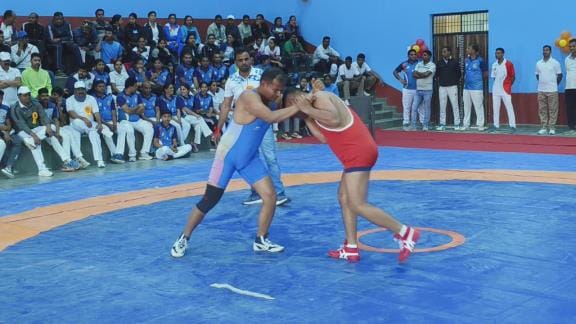 Basti players dominate wrestling