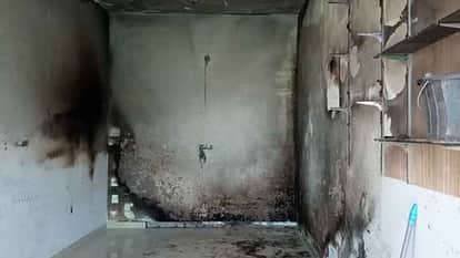 Fire broke out in a sweet shop at Khatu fair in Sikar