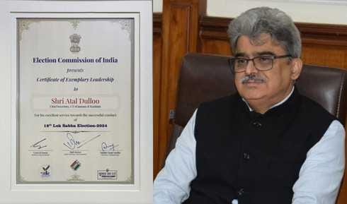 jammu, clection commision, chief secreatry