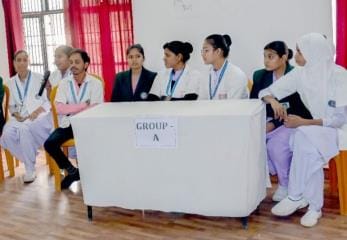 Students showed skills in debate competition