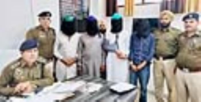 A robbery plan was hatched in Tohana after drinking alcohol, four accused arrested