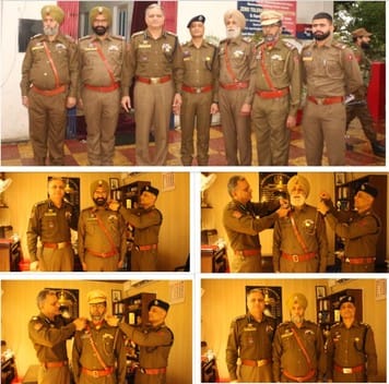 jammu, grp, ssp office, rank ceremony
