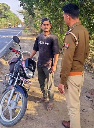 Six hundred vehicles were challaned in the district