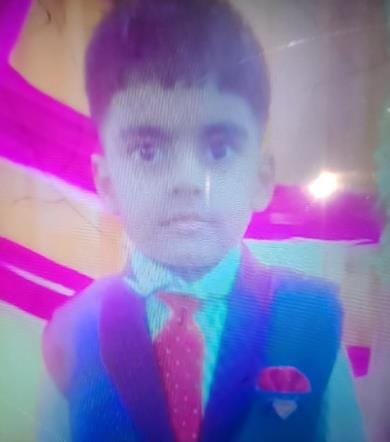 Seven year old child dies after falling into drain